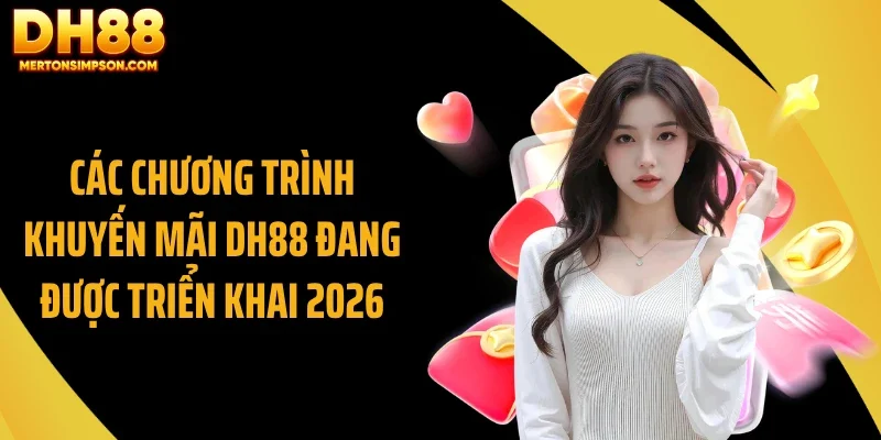 Các chương trình khuyến mãi DH88 đang được triển khai 2026 Các chương trình khuyến mãi DH88 đang được triển khai 2026